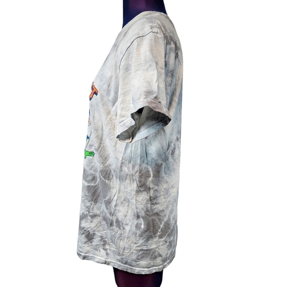 Kellogg's Tie Dye Breakfast Club Graphic Print Tee-Shirt Size Medium Unisex P47 - Picture 4 of 10